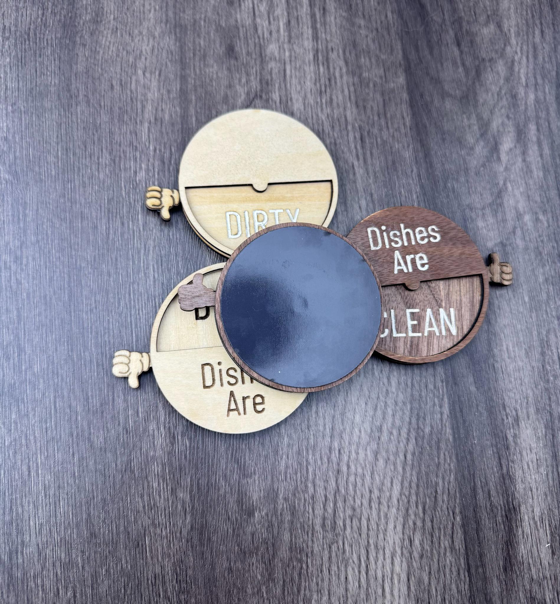 Dishwasher Magnet Clean Dirty Kitchen Magnet Kitchen Decor