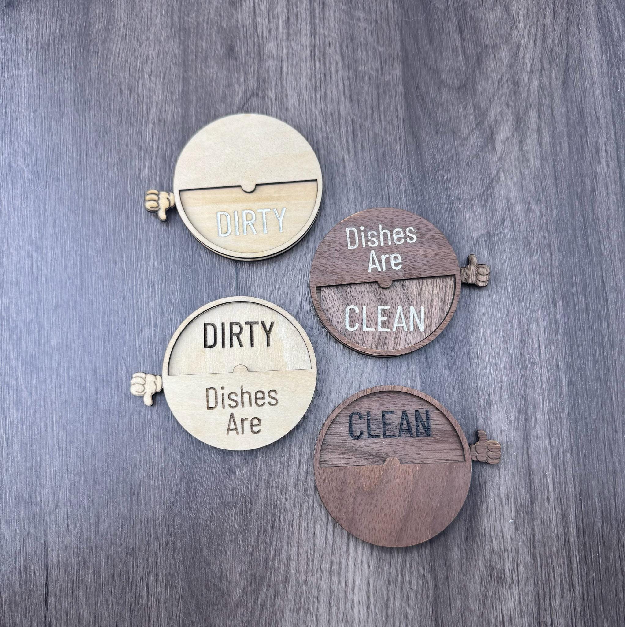 Dishwasher Magnet Clean Dirty Kitchen Magnet Kitchen Decor