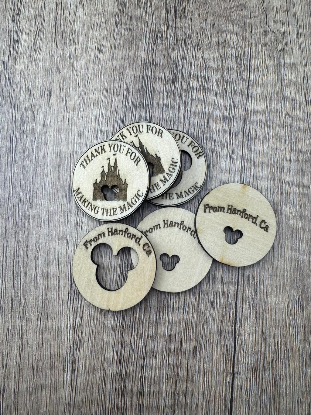Tokens For Cast Members Appreciation coins