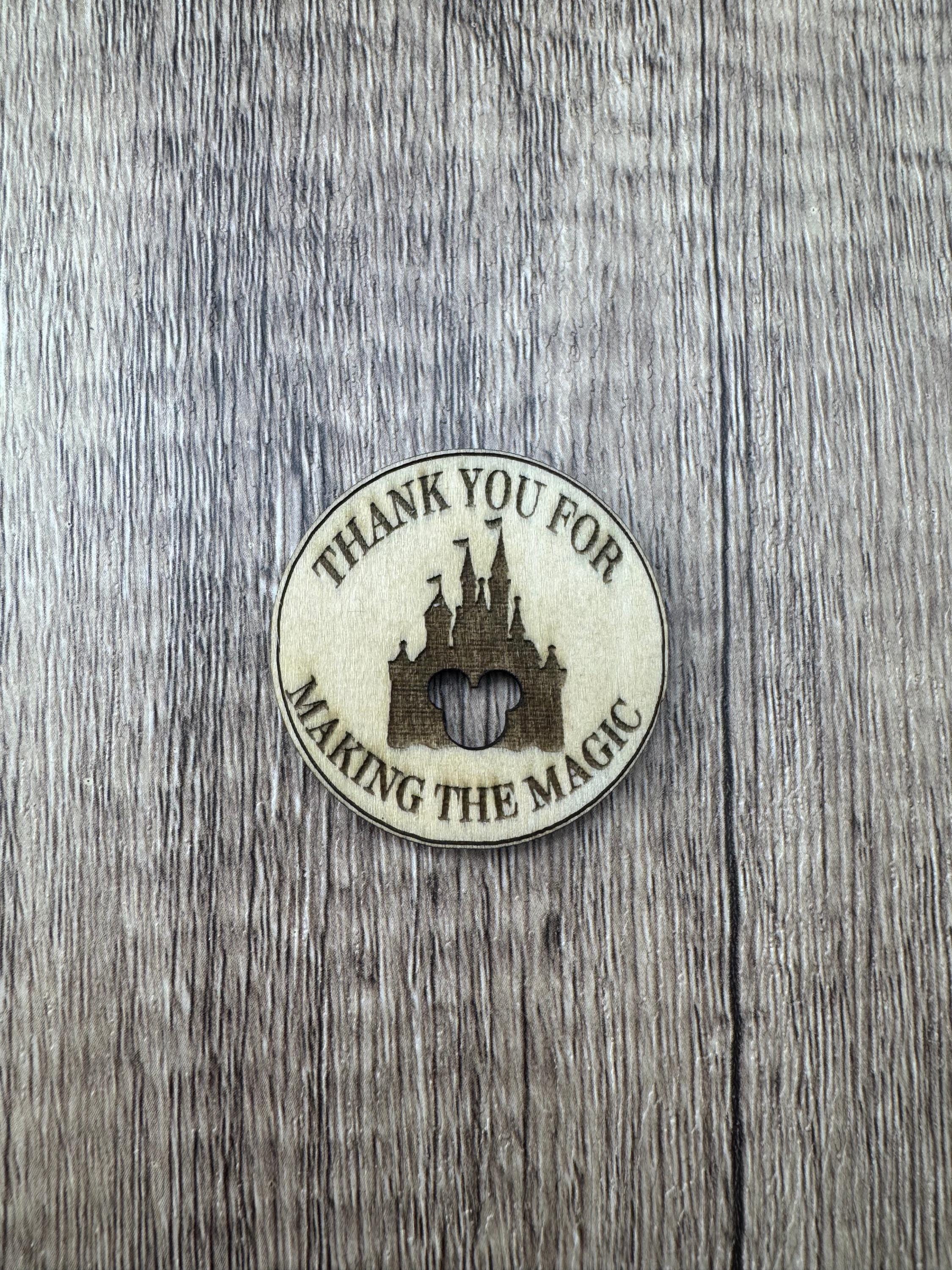 Tokens For Cast Members Appreciation coins