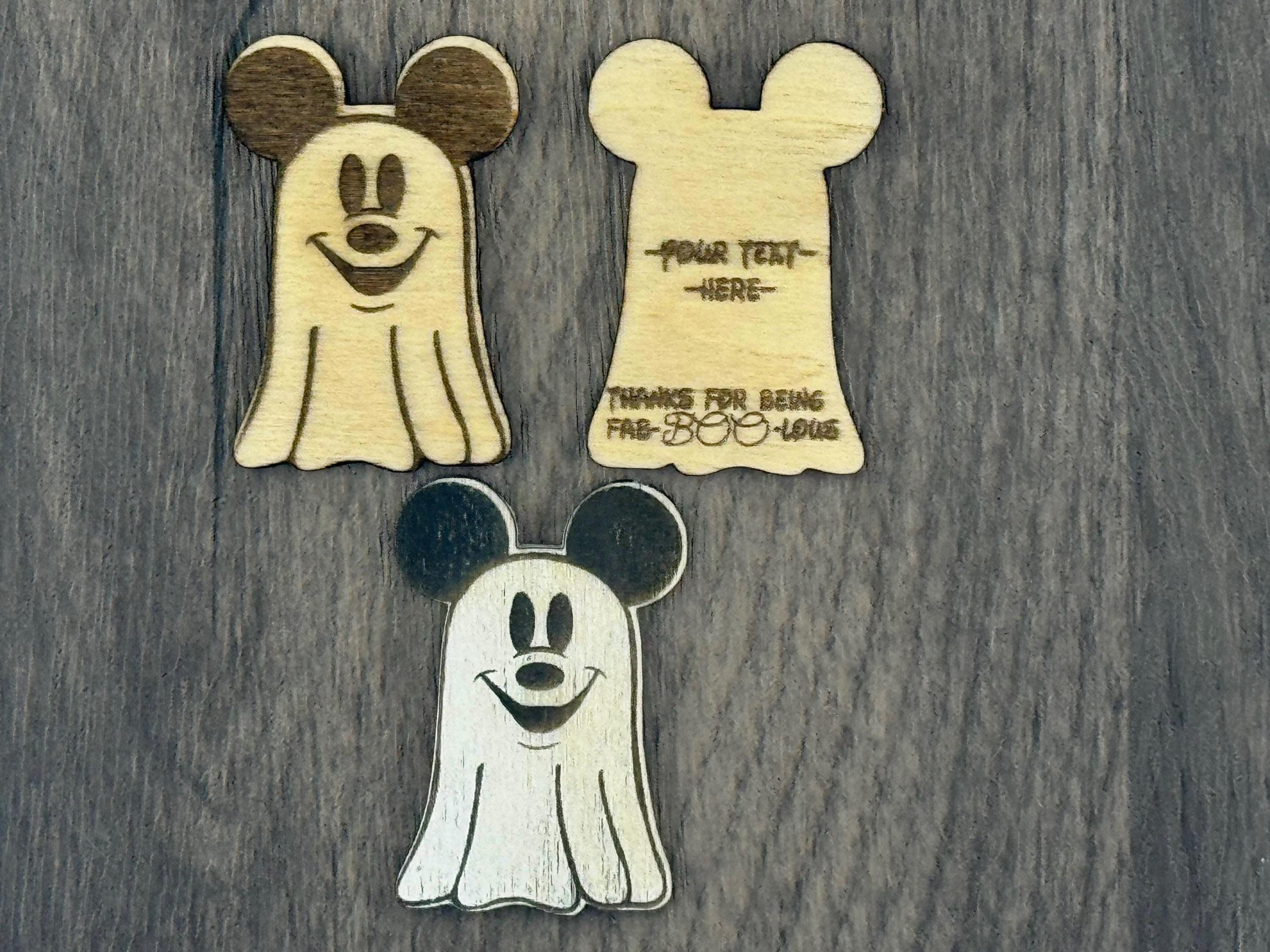 Halloween Cast Member Tokens – Pumpkin Mouse Appreciation Coins, Bass Wood Appreciation Gift