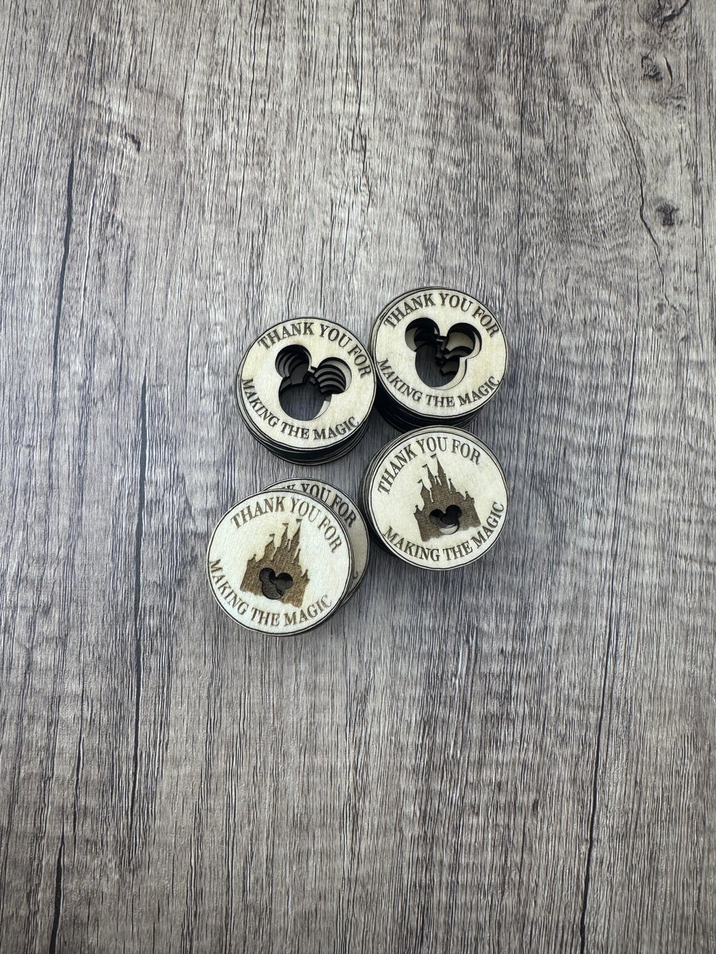 Tokens For Cast Members Appreciation coins